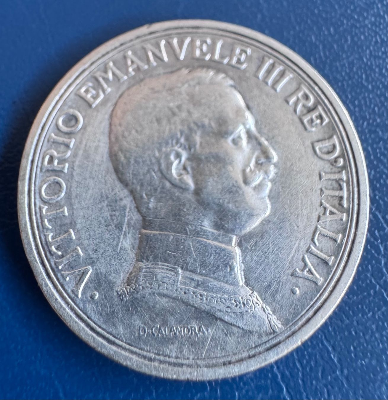 Alle Münzen: 2 Lire 1916 Vittorio Emanuelle III Silber – Gebraucht aus Ebikon von Dmasterx