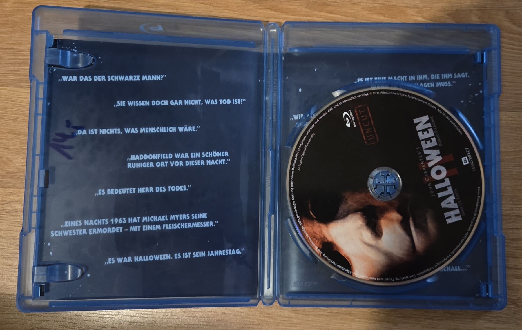 Tutti i DVDs: Halloween 2 [blu-ray] uncut John Carpenter – Usato da Winterthur venduto da raymen74 2