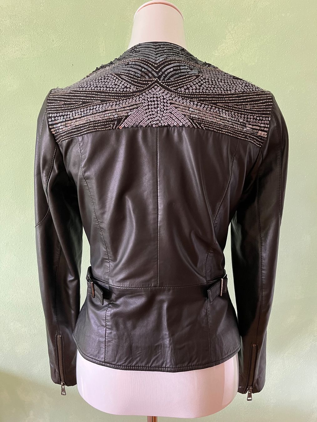Rich & Royal Jacken: Lederjacke, Rich & Royal, schwarz, Gr. 36 – Gebraucht aus Basel von Baseline28 2