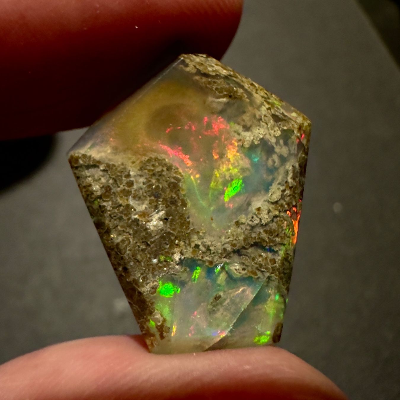 Pietre preziose: Natural Matrix Opal - 22 x 17 mm - 9.00 ct – Nuovo (secondo la descrizione) da Zürich venduto da Yoohooz 4