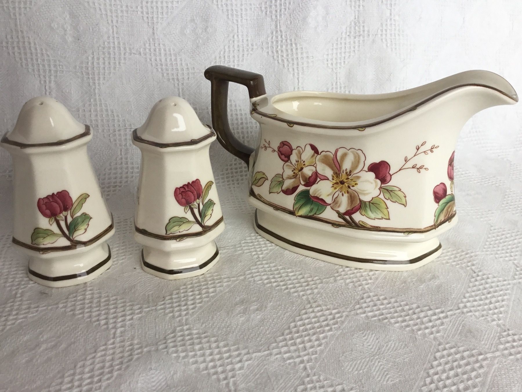 Villeroy & Boch Set di piatti: 3 Teile Villeroy & Boch Portobello – Usato da St. Gallen venduto da chamilla 3