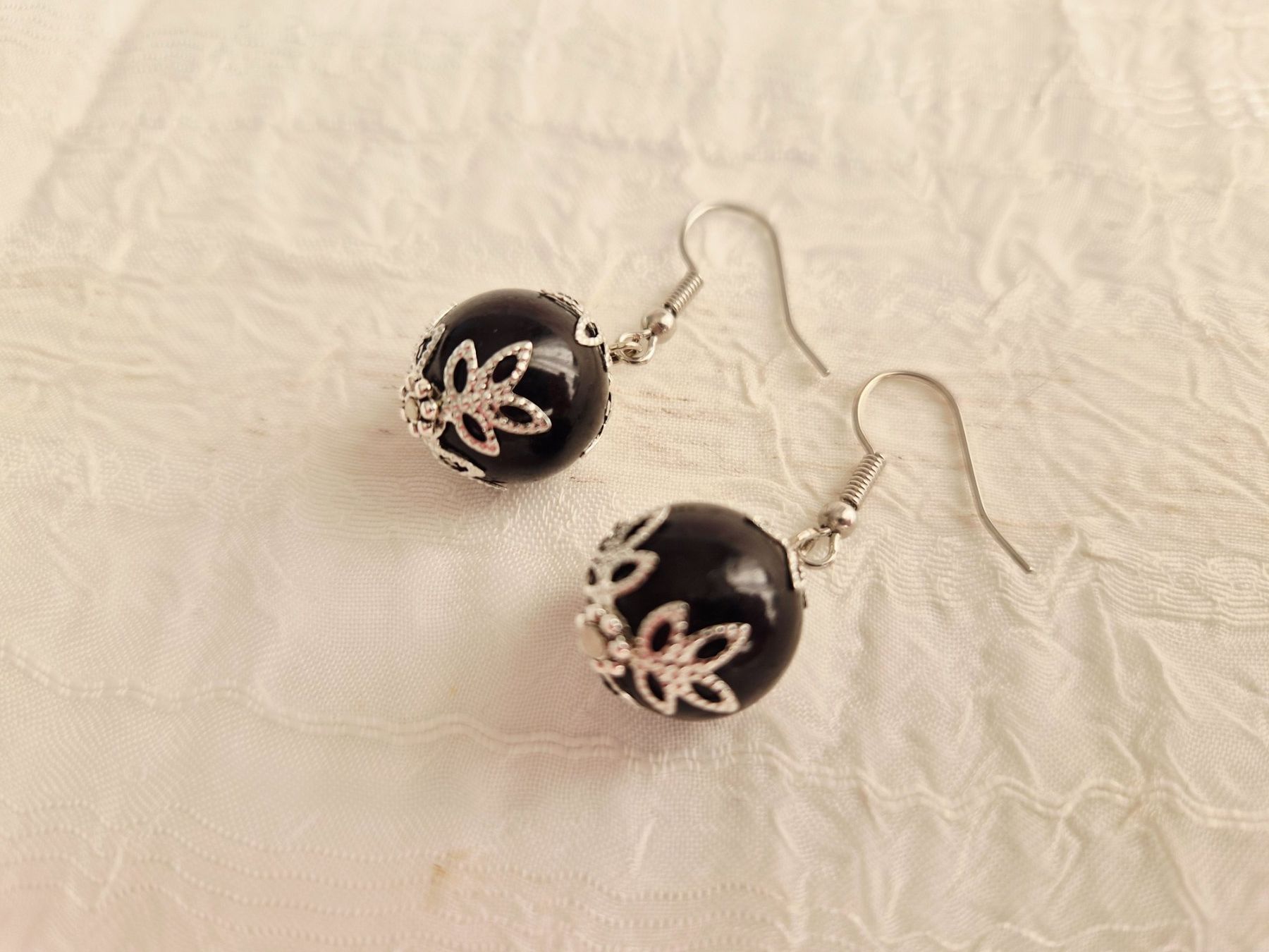 Boucles d'oreille: Ohrringe aus Glasperlen – Neuf (Voir description) à Dietikon par Eleda 5
