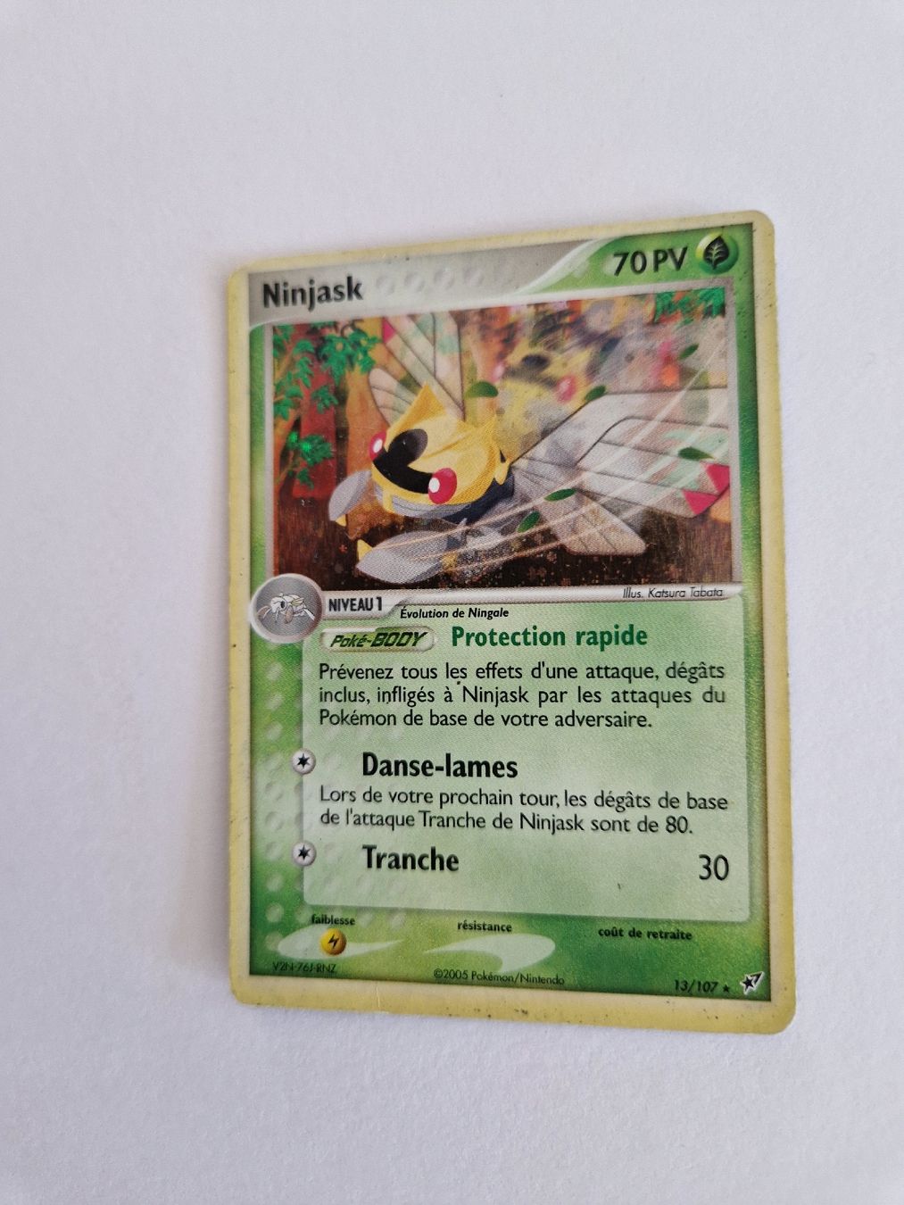 Pokémon Carte collezionabili: Ninjask (Holo) - Deoxys - FR  – Usato da Romont FR venduto da raj_sjv9 2