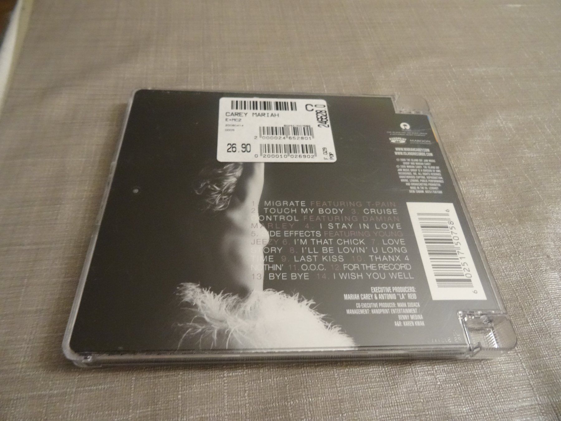 CD: Mariah Carey - E=MC² - CD – Usato da Olten venduto da Disc-Ausverkauf 2
