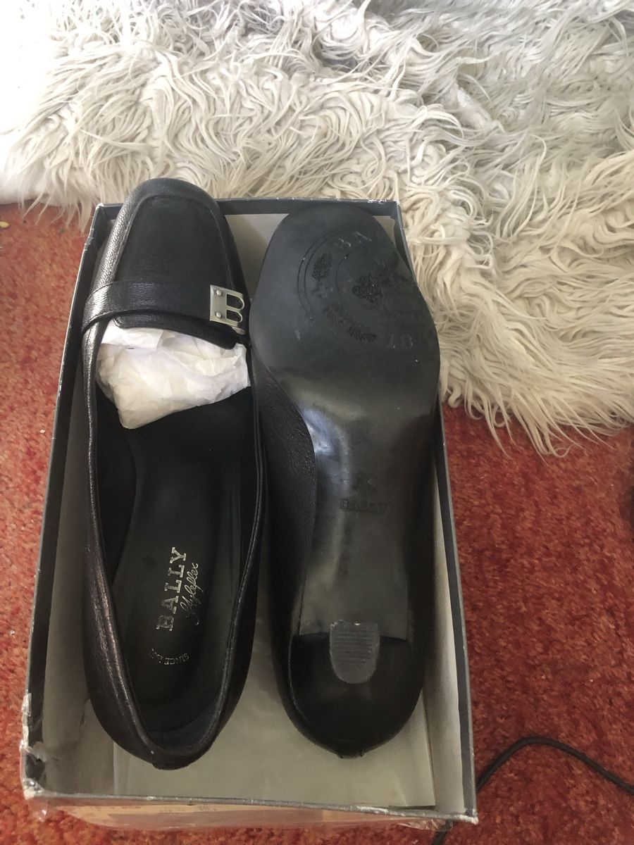Bally Damenschuhe: Bally "Cerniola" Leder-Loafers Slipper Gr. 39 mit OVP – Gebraucht aus Niederhasli von psh_sl2d 1