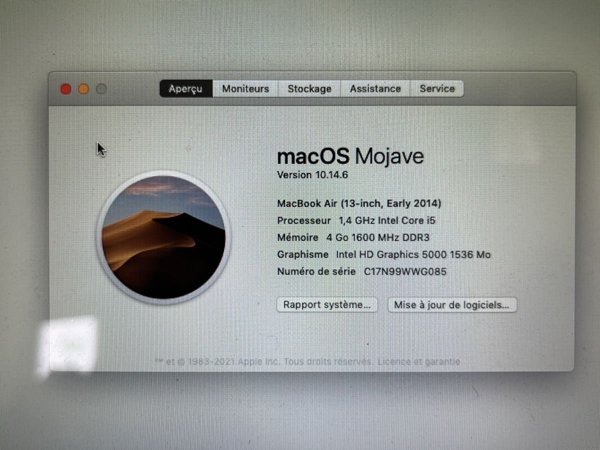 Apple Notebook: MacBook Air 13 – Usato da La Neuveville venduto da Oxalis-Studios 1