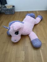 Grosses Plüsch Einhorn, leichte Beschädigung, Pink🦄✨