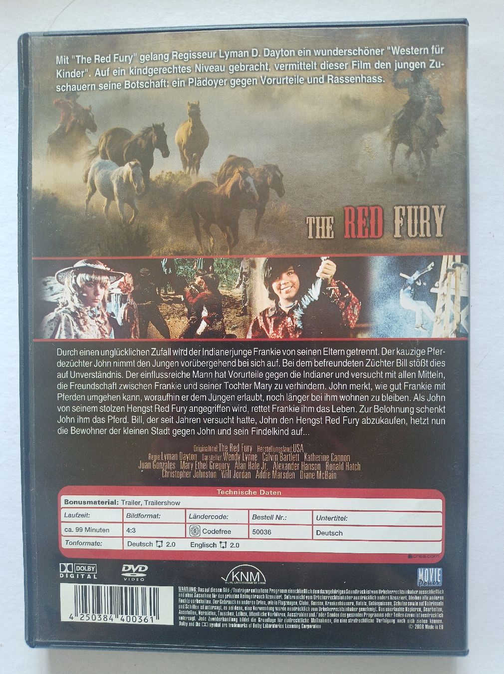 Tutti i DVDs: The Red Fury - DVD – Usato da Tann venduto da Veebee6 1