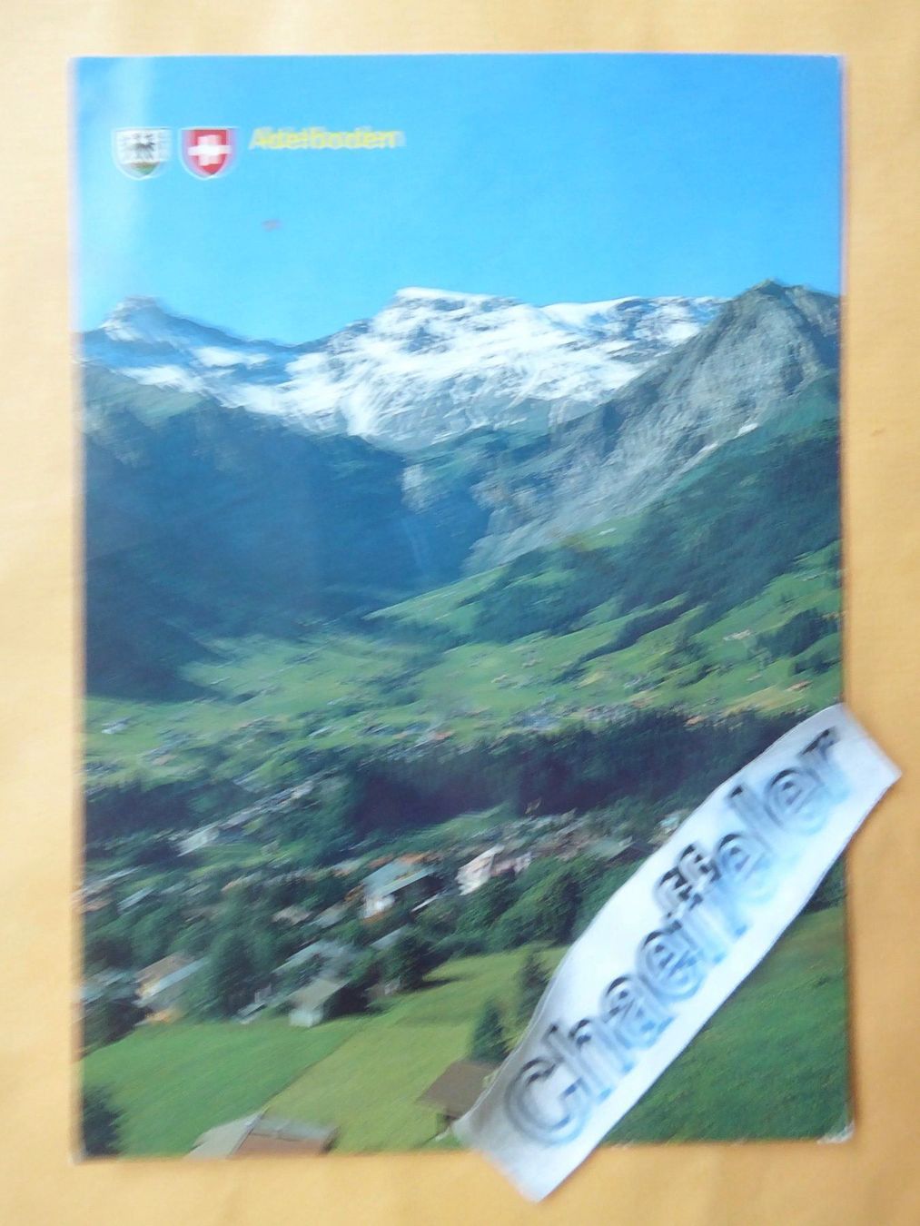 Cartoline postali: 1996 Adelboden, Berner Oberland – Usato da Zürich venduto da Chaeffeler