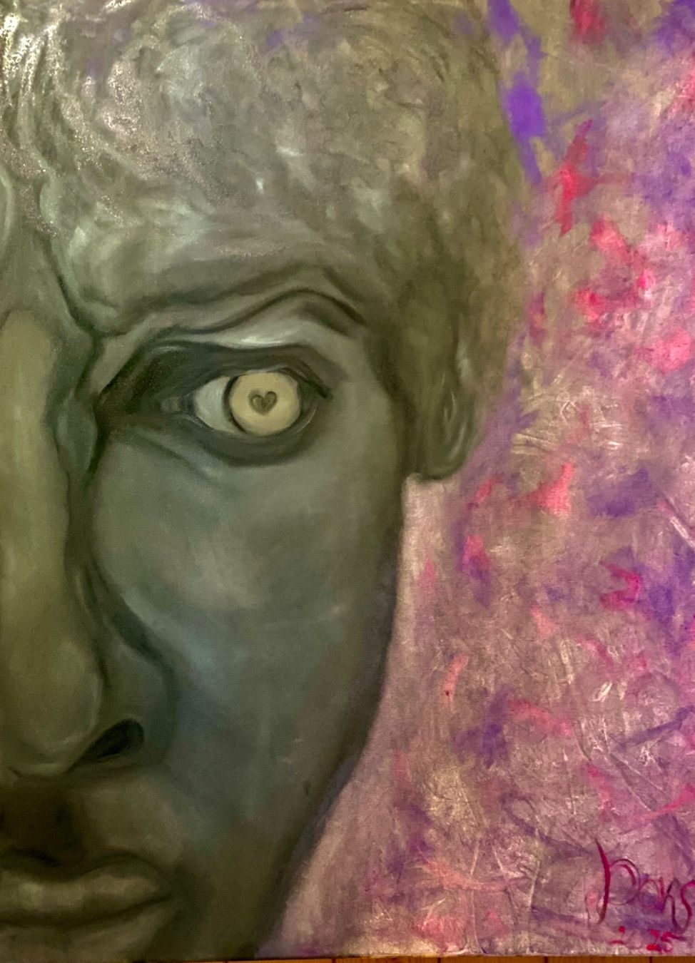 Dipinti: Oil Bild David /Pop Art Kunst Doks – Nuovo e nell'imballaggio originale da Beromünster venduto da dok_b8mf 2