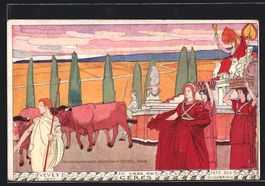 Vevey, Fete des Vignerons 1905, Le Char 