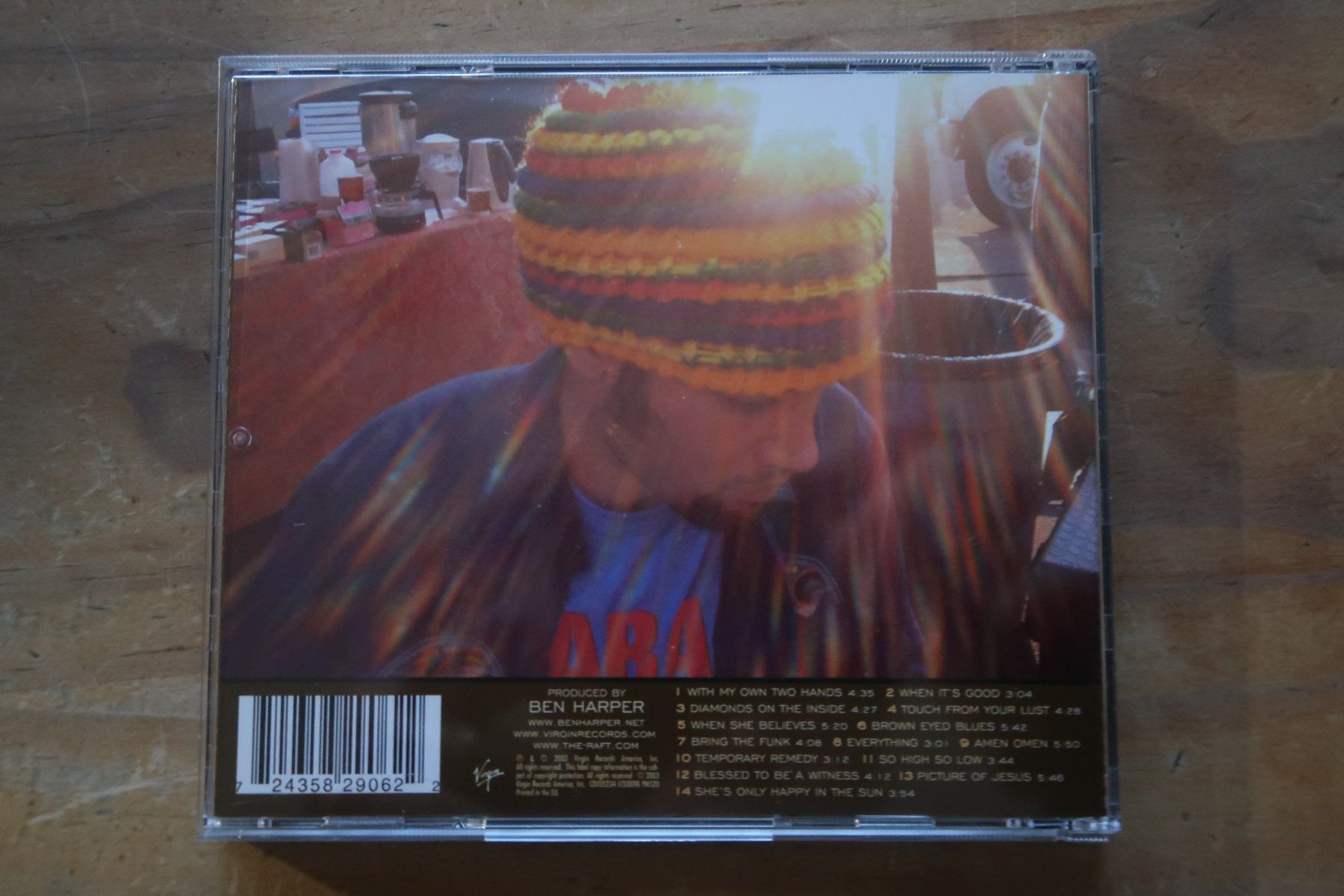 CD: BEN HARPER - DIAMONDS ON THE SIDE - CD – Usato da Basel venduto da Patiscat 1