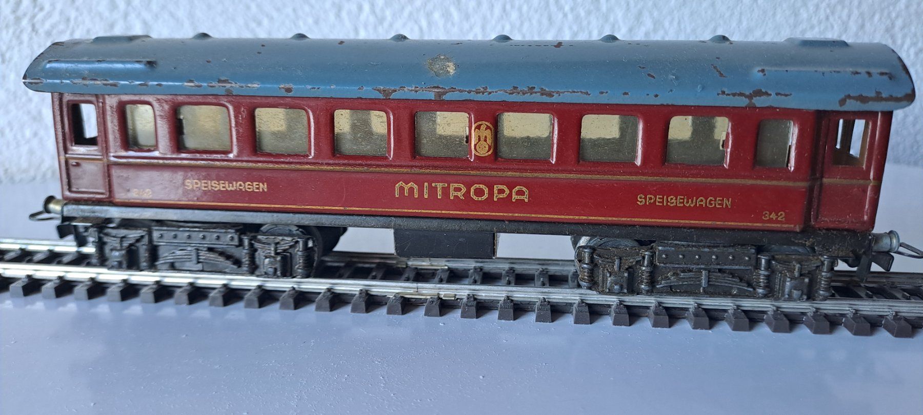 Märklin Modellini di ferrovie: Märklin Mitropa Speisewagen 342 – Usato da Glis venduto da glaisenr