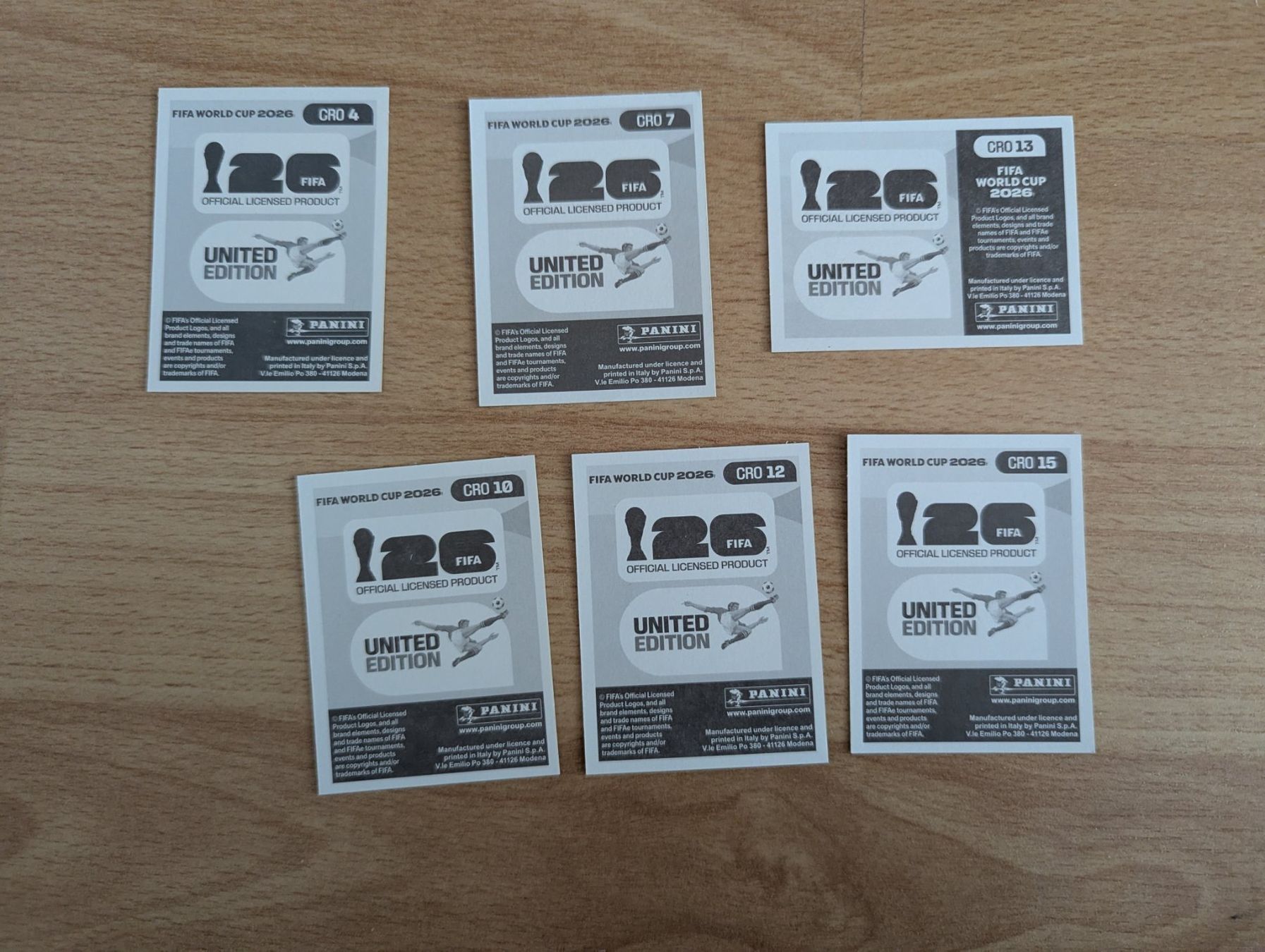 Panini Carte collezionabili: Panini WM 2026 verschiedene Bilder CRO – Nuovo (secondo la descrizione) da Horgen venduto da Danosh17 1