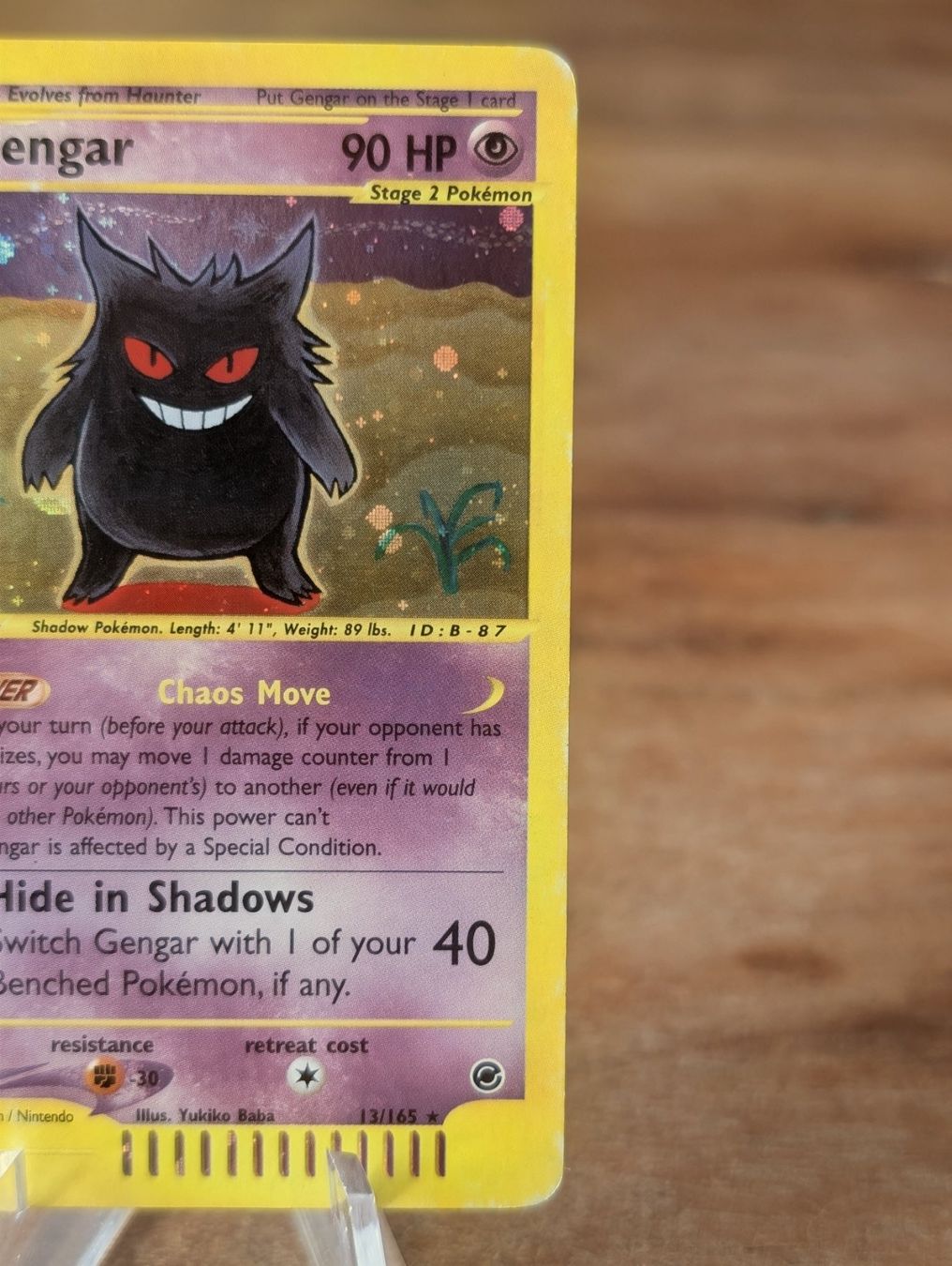 Pokémon Carte collezionabili: Pokémon Karte Gengar Expedition Holo – Usato da Beromünster venduto da sonyyl 2