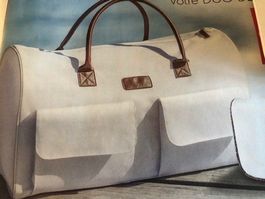 YVES ROCHER SAC BLANC VOYAGE ET TROUSSE