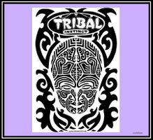 Fahne *Tribal Instinct* - Nr. J-1050