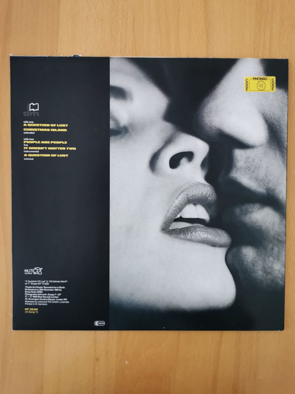 Dischi in vinile: Depeche Mode - A Question of Lust - Maxi Single LP – Usato da St.Gallen venduto da Tamal0204 1