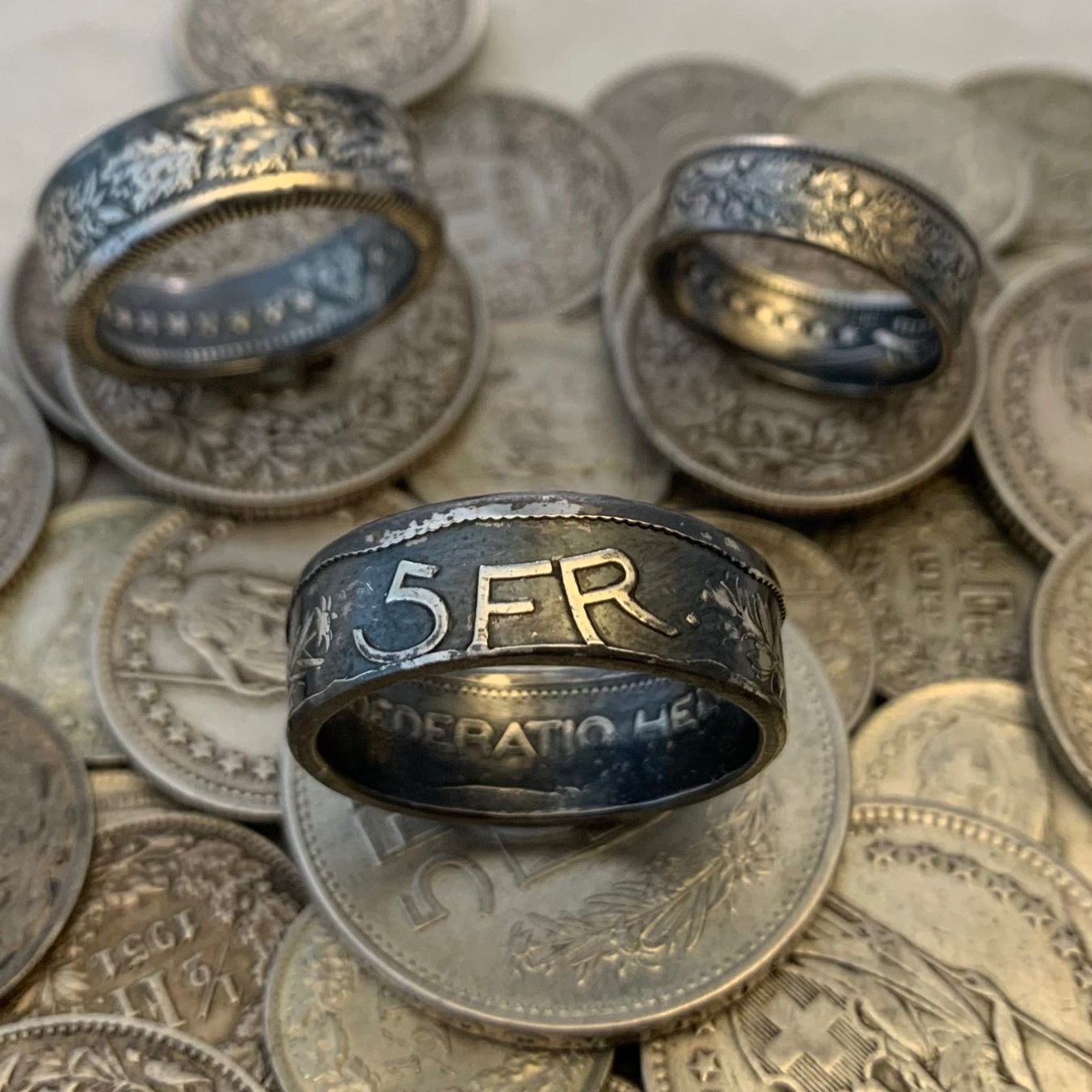 Anelli: Silberring Dr Schnägg Gr.61,5 – Nuovo (secondo la descrizione) da Thun venduto da Svonskj 3