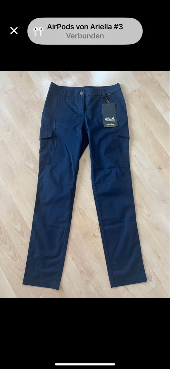 Jack Wolfskin Pantaloni: Jack Wolfskin Liberty Cargohose Gr. 34 – Nuovo e nell'imballaggio originale da Rotkreuz venduto da Lella01