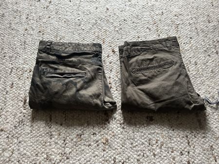 Zara Man Camo Hose slim fit grün Grösse 34