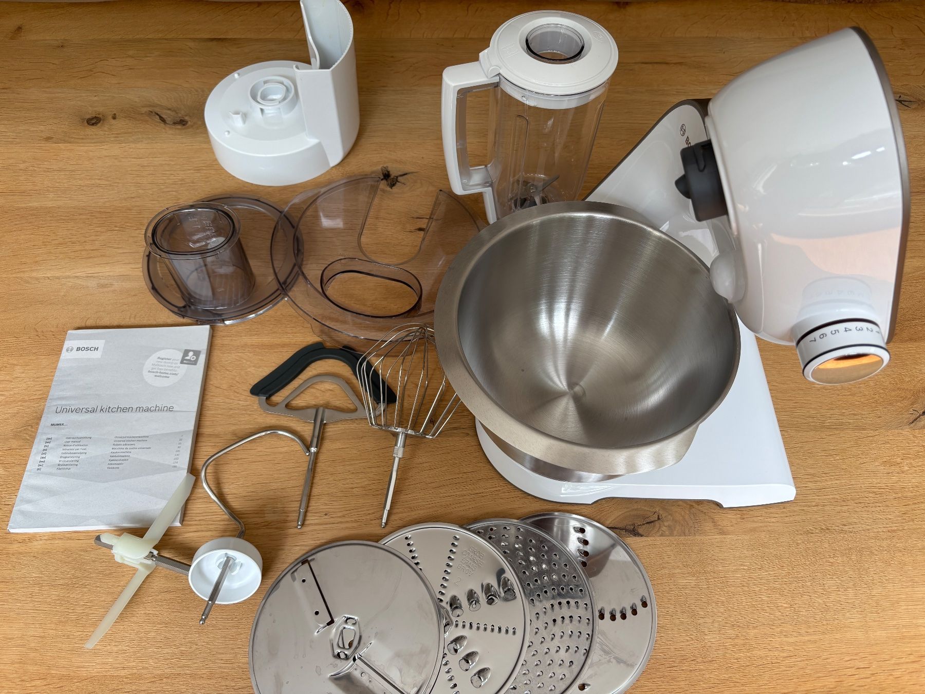 Bosch Elettrodomestici da cucina: Bosch Mum 5 Scale, Zubehör, OVP – Usato da Schaffhausen venduto da jon_dhm2