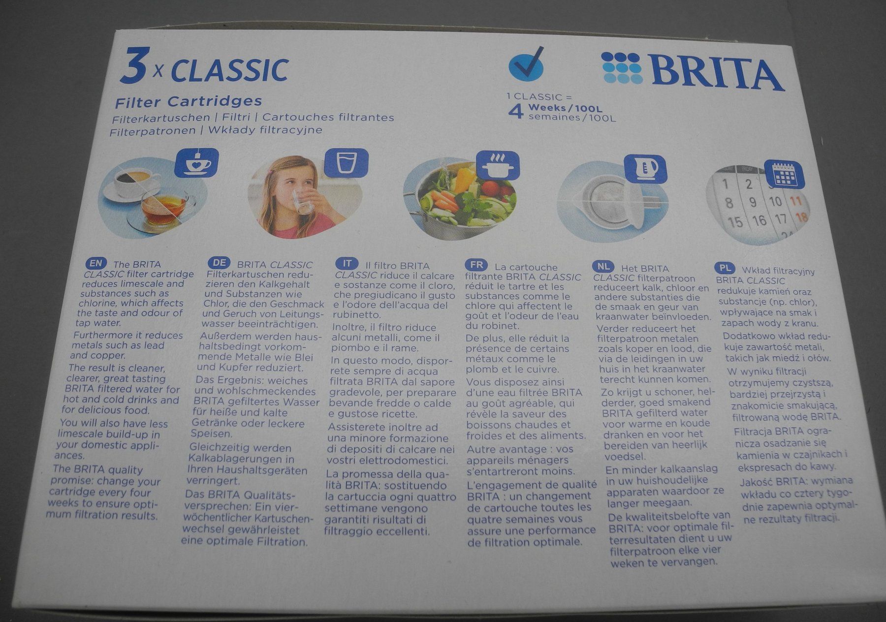 Sanitari: Brita Classic Filterkartuschen 3er Pack Wasserfilter,Nr. 46a – Nuovo e nell'imballaggio originale da Kottwil venduto da Crazyrolf 2