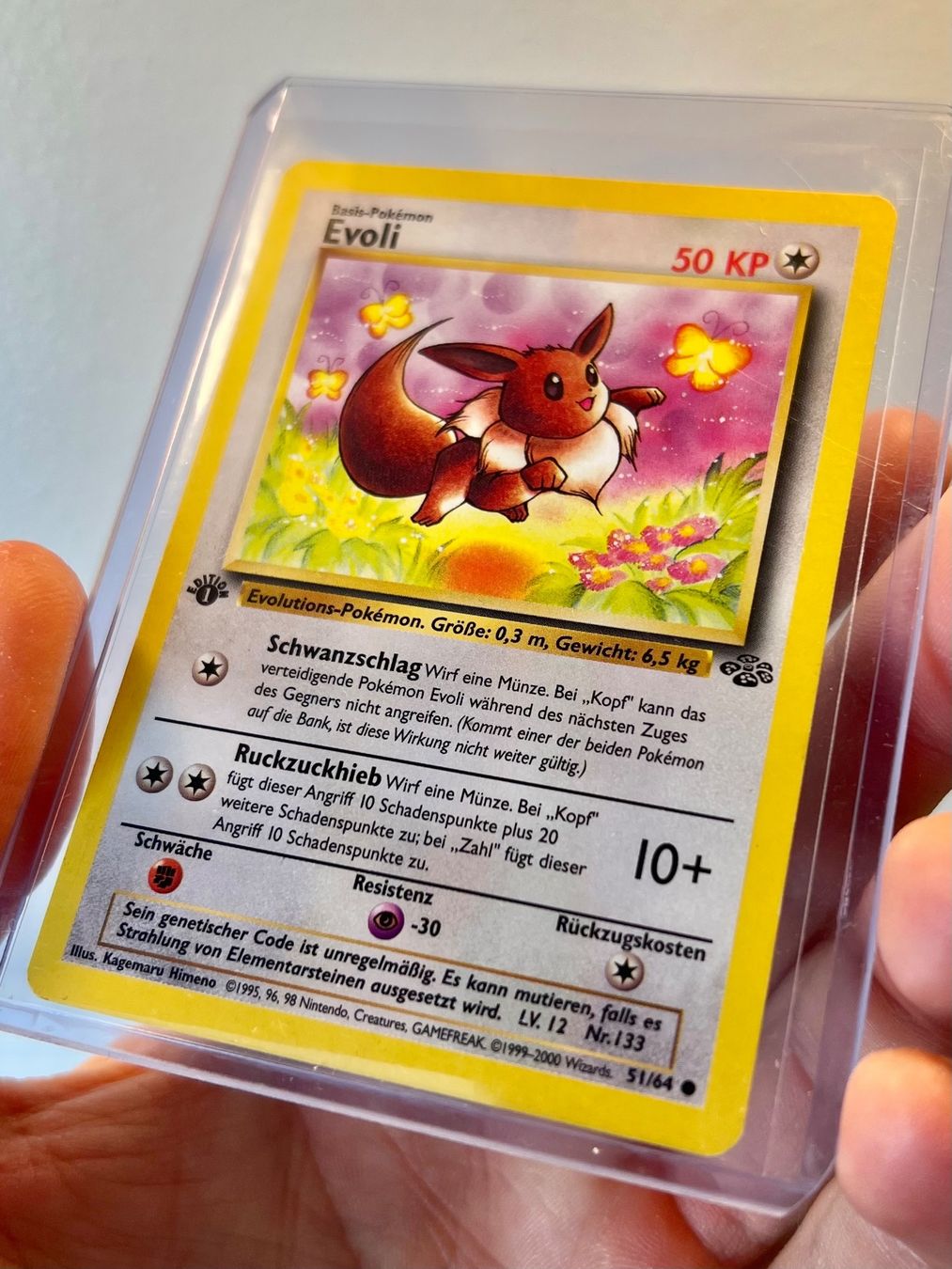 Pokémon Carte collezionabili: Pokémon | Eeve 1st Edition Jungle | 51/64 | DE – Usato da Marly venduto da Visualis 2