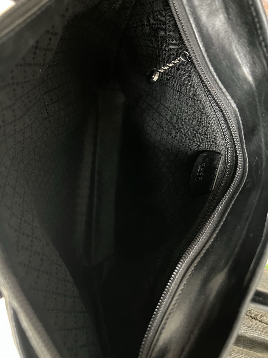 Gucci Taschen: Gucci Shopper Tasche Nylon schwarz Lederelemente – Gebraucht aus Zürich von ClosetKTT 8