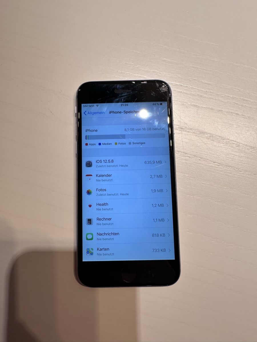 Apple Handys / Smartphones: APPLE IPHONE 6 16 GB – Gebraucht aus Fehraltorf von nae_j5vd 6