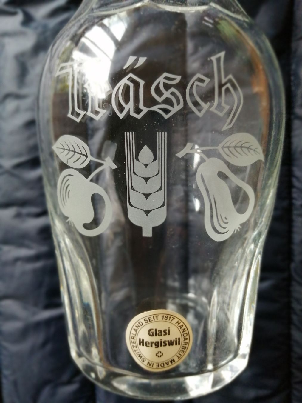 Glasi Hergiswil Karaffen: Träsch Karaffe Glas Hergiswil mit Korkverschluss – Neu (gemäss Beschreibung) aus Honau von holunder3 2