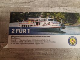 2 für 1 tageskarten für das URh- Streckennetz