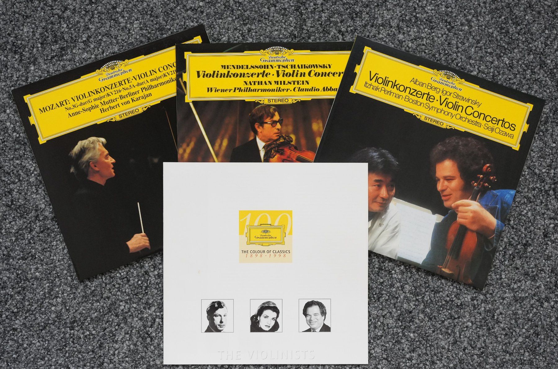 Dischi in vinile: Deutsche Grammophon / The Violonists / 3-LP Box – Nuovo (secondo la descrizione) da Brunnen venduto da Techfreak1 2