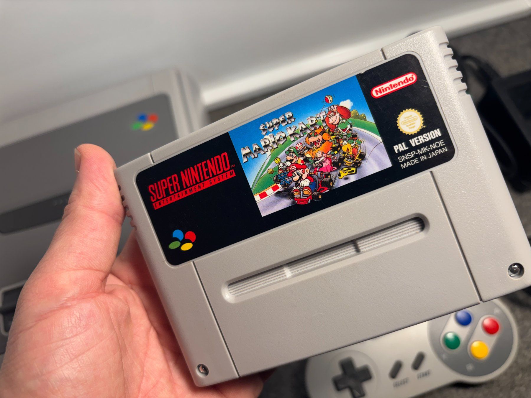 Nintendo Console: SNES Super Nintendo + Super Mario Kart + 2 Controller Set – Usato da Mollis venduto da GamingCorner 4