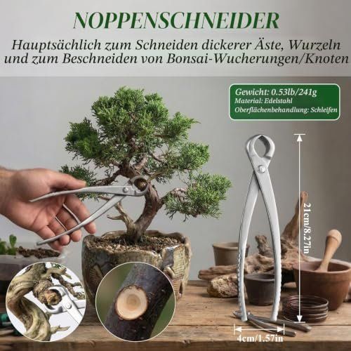 Alle Werkzeuge: Bonsai Scheren Blattknospenschere, Knopfschere und – Neu und originalverpackt aus Hundwil von Stallone6 3