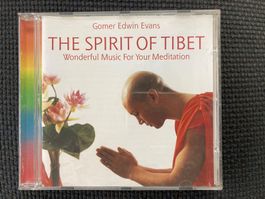 CD, The Spirit of Tibet, Music for Meditation, Gomer E.Evans