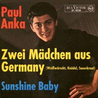 Anka Paul - Zwei Mädchen aus Germany (7")