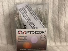 Multicolor LED Lichterkette, 50 Lichter