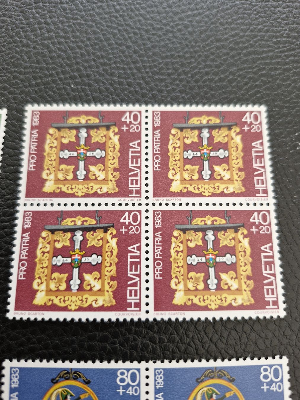 Tutti i francobolli: Pro Patria 1983 Viererblocks, Top! postfrisch – Nuovo (secondo la descrizione) da Frauenfeld venduto da Kasico 2