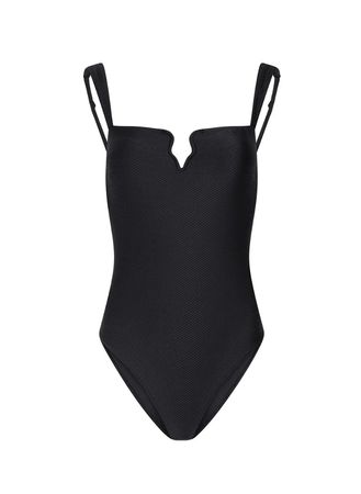 ​👙 Alme "Latina" Badeanzug  - XXL - schwarz
