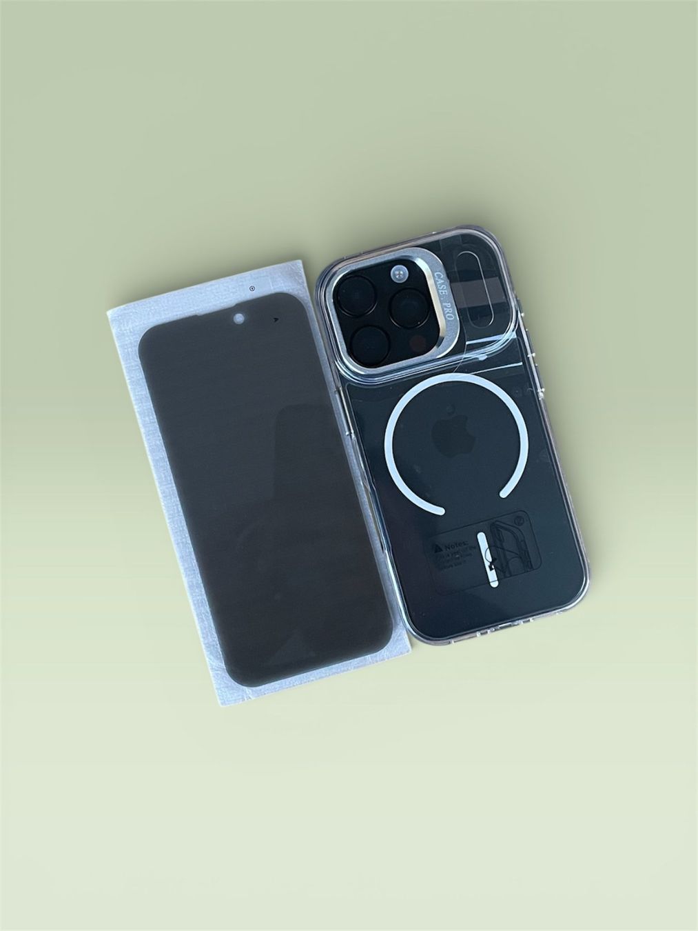 Apple Cover & Protezioni schermo: Coque  iPhone 17 Pro Transparente , Support Caméra + Verre – Nuovo e nell'imballaggio originale da Thônex venduto da Suisse.Shopping 1