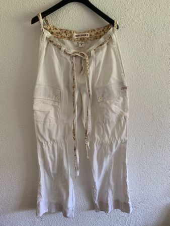 Cargo Hose Abercrombie weiss Grösse M