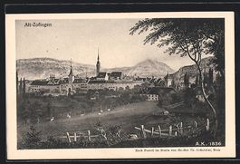 Alt-Zofingen, Blick von der Anhöhe auf 