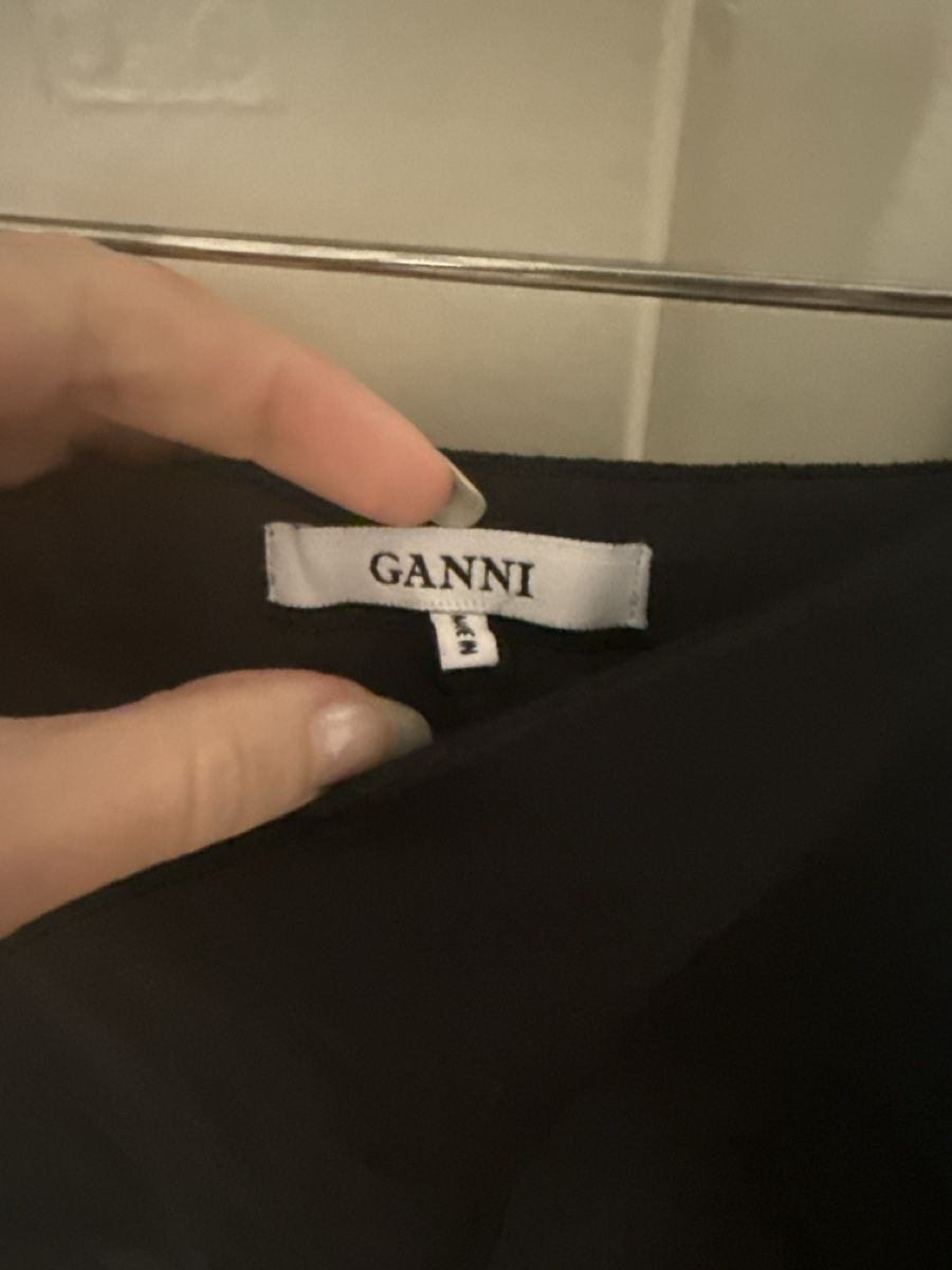 Ganni Gonne: Jupe noire GANNI – Nuovo (secondo la descrizione) da Genève venduto da cece22 2