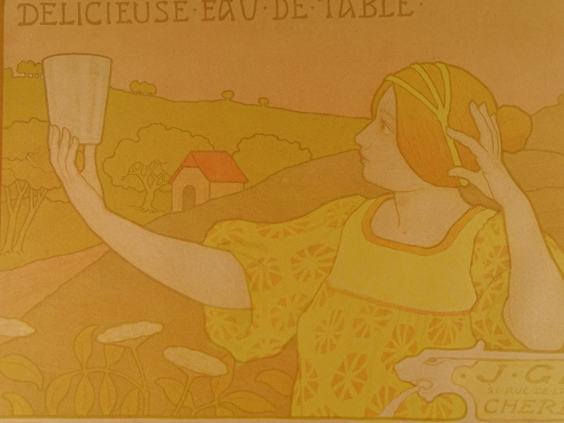 Arts picturaux & lithographies: PAUL BERTHON LITHOGRAPHIE JUGENDSTIL – D'occasion à Grüningen par Kartensammler 2
