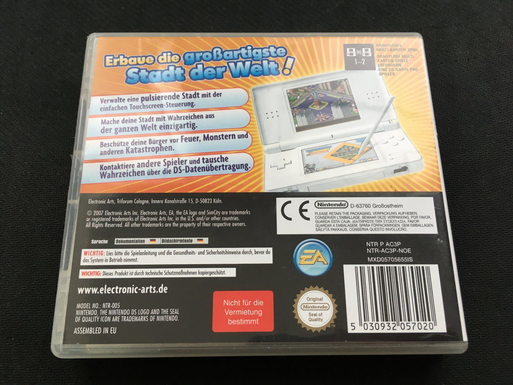 Nintendo Giochi: Simcity - Nintendo DS – Usato da St.Gallen venduto da sjosjo 1
