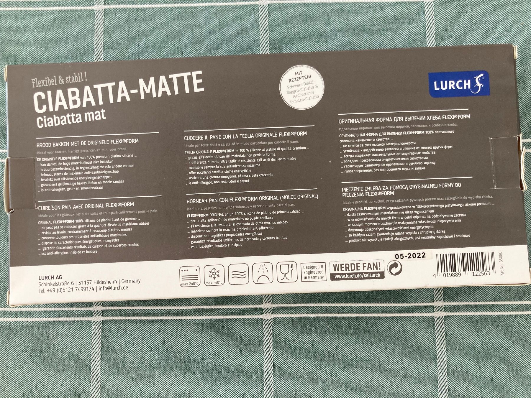 Backformen: Ciabatta-Matte – Gebraucht aus Samedan von chickenrun01 2