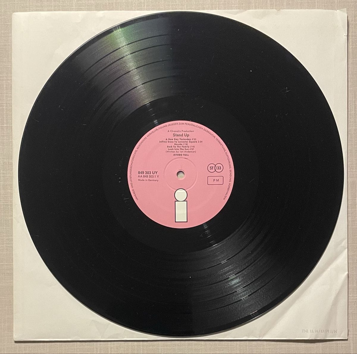Schallplatten: Jethro Tull ‎– Stand Up – Gebraucht aus Aadorf von Assyrian-Bazar 2
