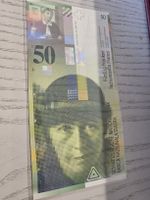 Schweizer Banknote 50 Franken unzirkuliert neuwertig
