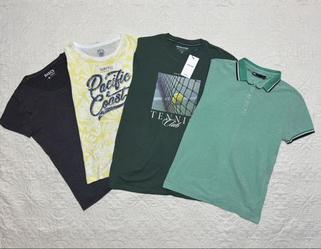 4x Jungen T-Shirts, Gr. M, neuwertig!